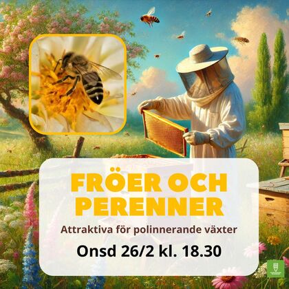 Föreläsning om Frön och Växter för Pollinerare