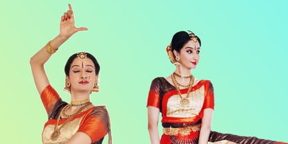 Prova på Bharatanatyam, klassisk indisk dans