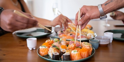 Sushi för familjen