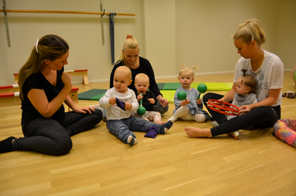 10-gångerskurs Barnrytmik, 2-3 år