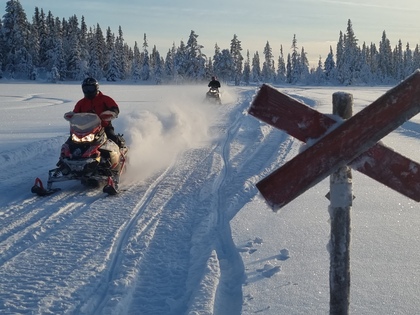 Förarbevis snöskoter Vilhelmina, intensivkurs helgen 1/3-2/3