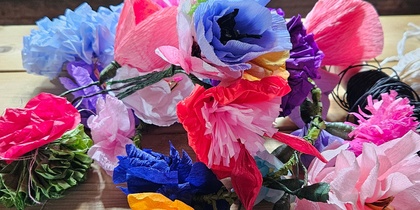 Workshop: Tillverka pappersblommor