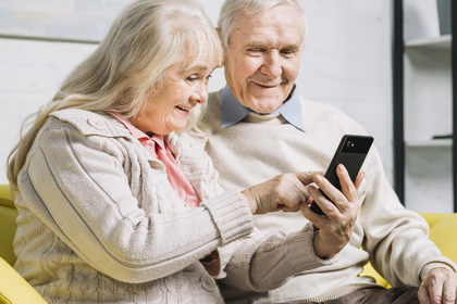 Bibliotekets utbud via phone eller platta