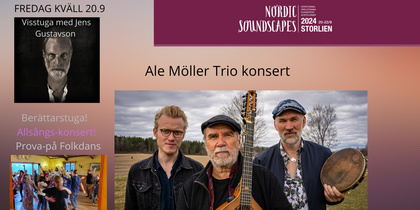 Ale Möller Trio-Fredagkväll på Nordic Soundscapes