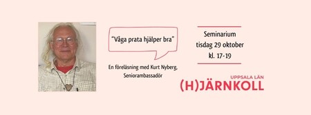 Hjärnkollseminarium - "Våga prata hjälper bra"