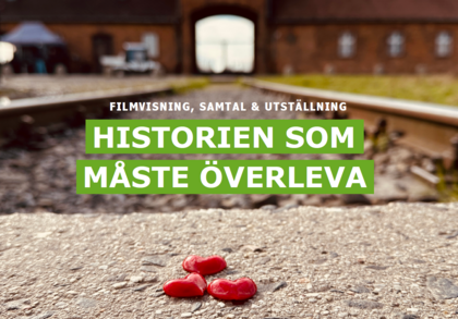 Filmvisning, Samtal, Utställning "Historien som måste överleva"